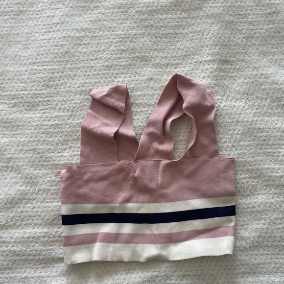 LF SEEK THE LABEL PINK CROP TOP Xs - Picture 2 of 5